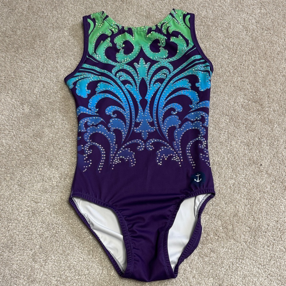 BNWOT Anchor Acitvewear gymnastics leotard